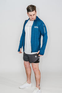 Sports Zipper Hoodie with Zipper Pockets