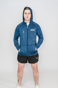 Sports Zipper Hoodie with Zipper Pockets